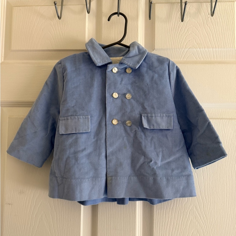Blue Pea Coat